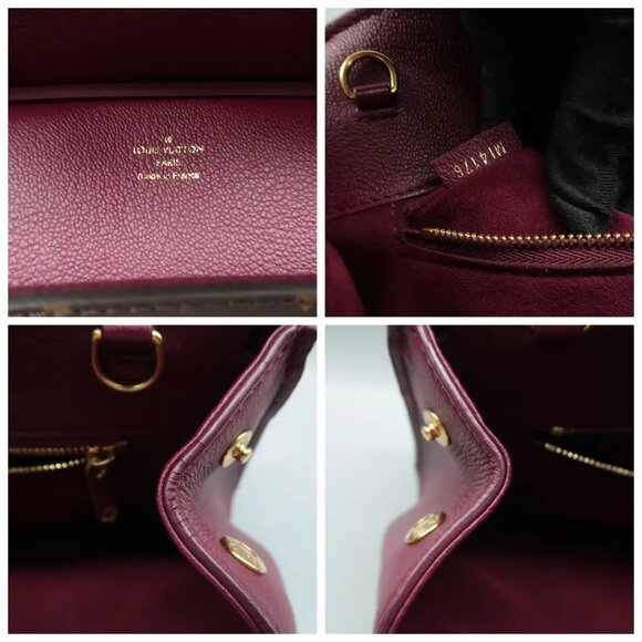 100% Authentic Louis Vuitton Florine Brown&Purple Monogram Canvas Satchel - Picture 9 of 12